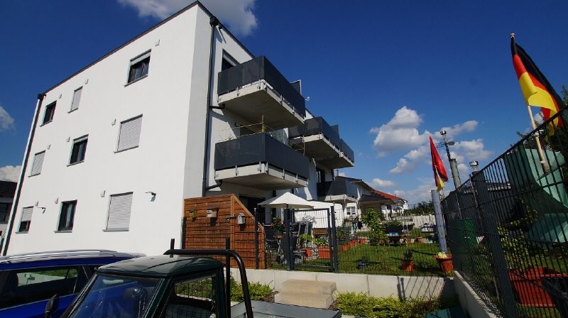Neuwertige 2 Zimmer-Wohnung Nähe Sünching - KfW40plus